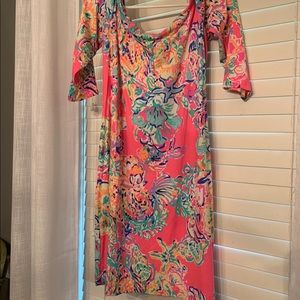 off the shoulders dress